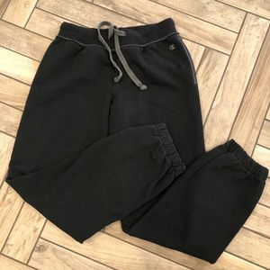CHAMPION Sweatpants - Jogger Style Black SZ S